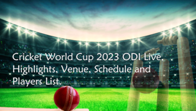 Cricket World Cup 2023 ODI Match Image